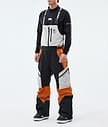 Montec Dozer Snowboardhose Herren Light Grey/Black/Burned Orange