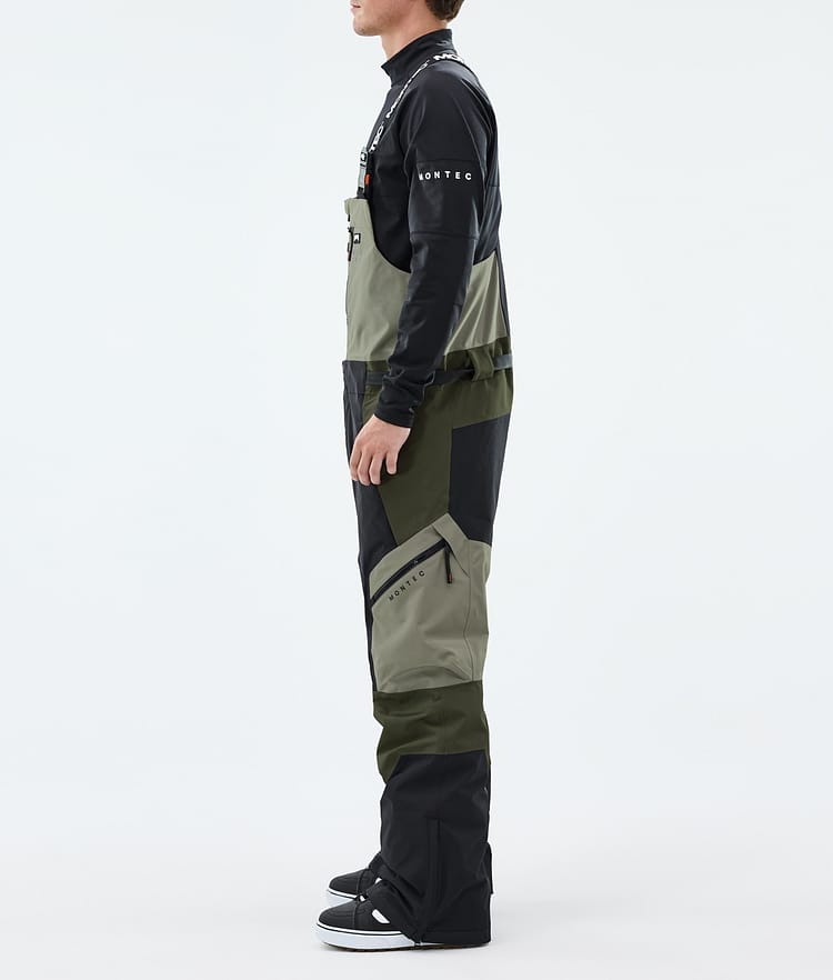 Montec Dozer Snowboardhose Herren Greenish/Black/Olive Green, Image 2 of 6