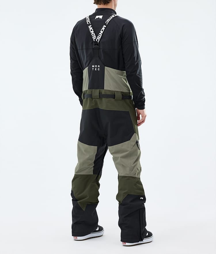 Montec Dozer Snowboardhose Herren Greenish/Black/Olive Green, Image 3 of 6