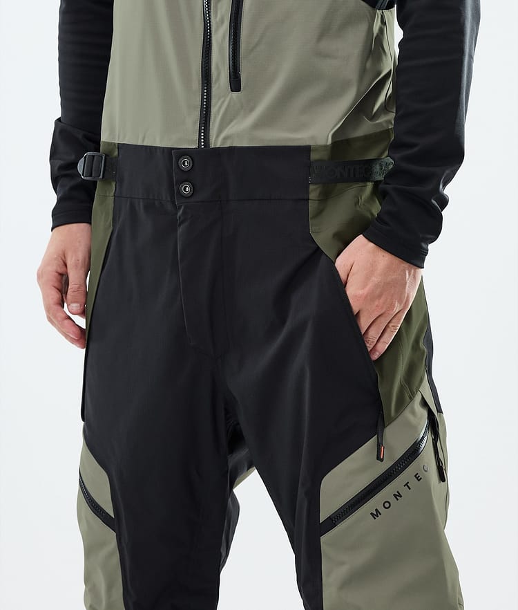 Montec Dozer Snowboardhose Herren Greenish/Black/Olive Green, Image 4 of 6