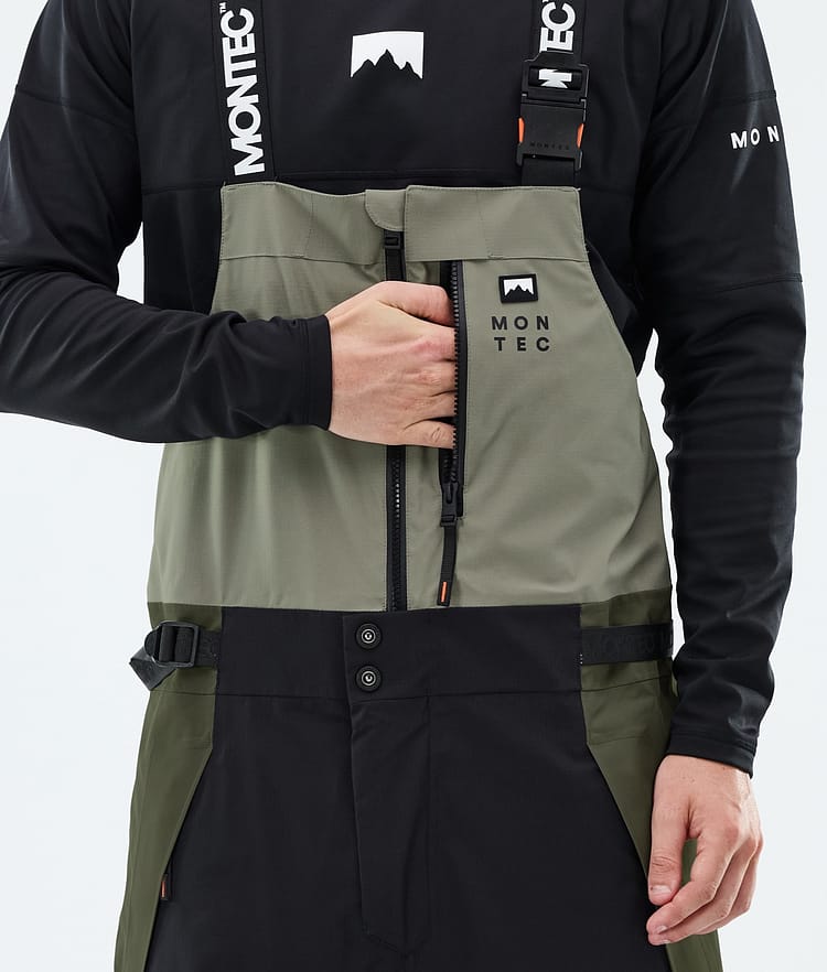 Montec Dozer Snowboardhose Herren Greenish/Black/Olive Green, Image 5 of 6