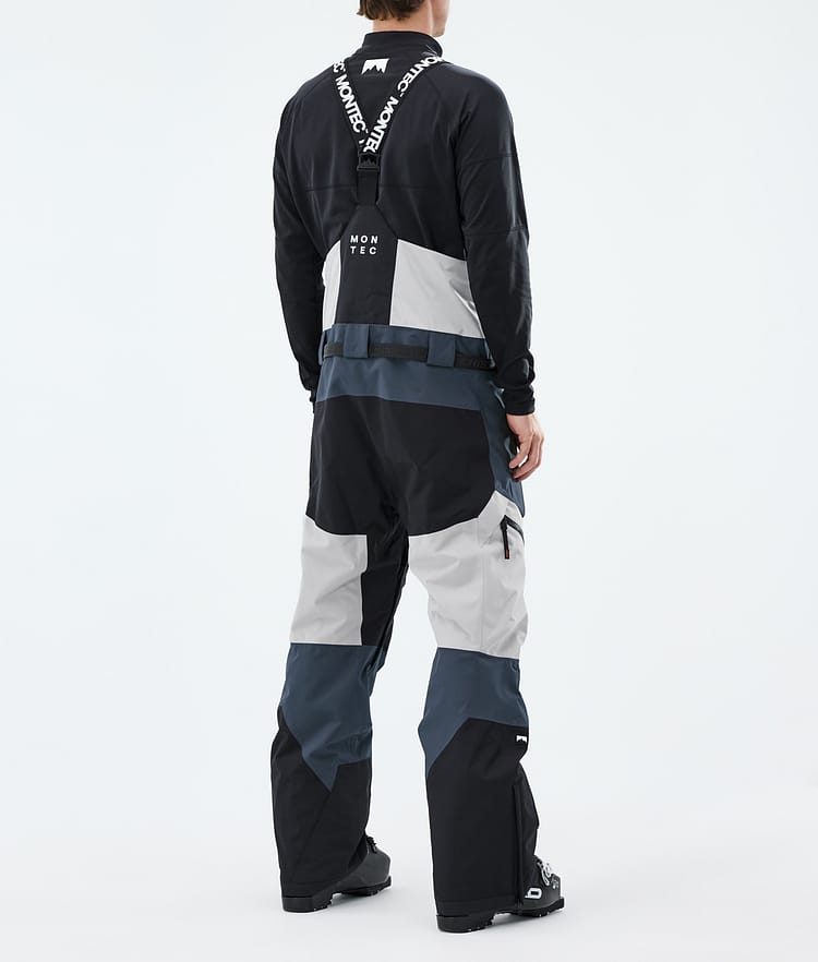 Montec Dozer Skihose Herren Light Grey/Black/Metal Blue, Image 3 of 6