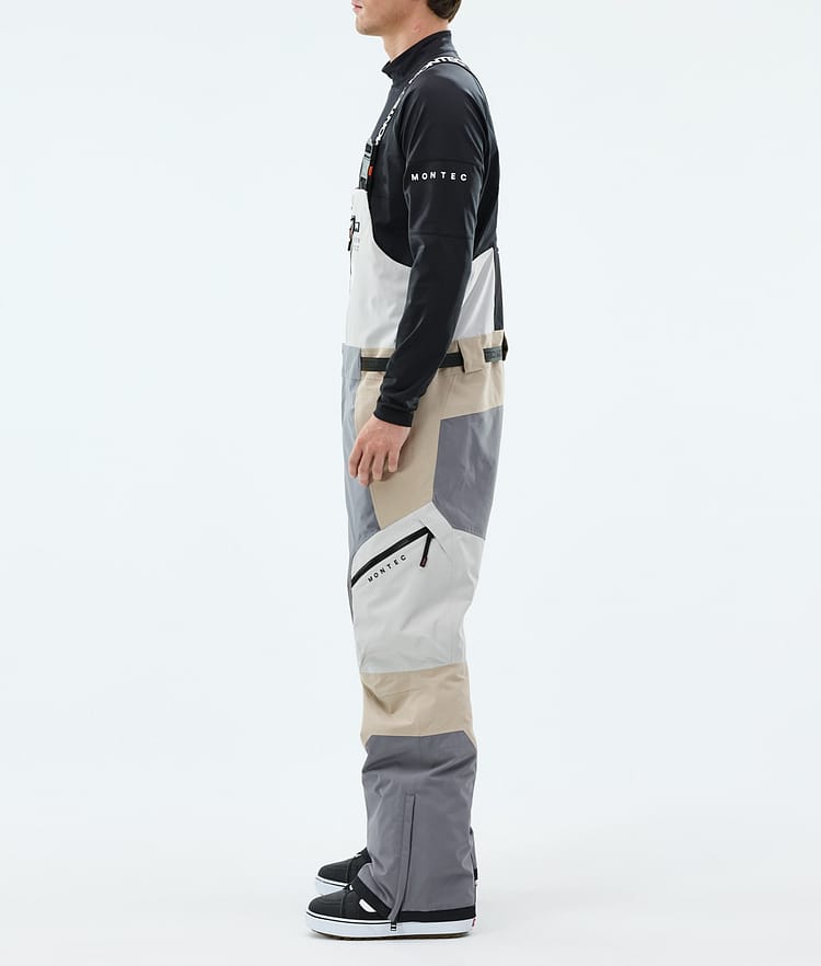 Montec Dozer Snowboardhose Herren Light Grey/Light Pearl/Sand, Image 2 of 6