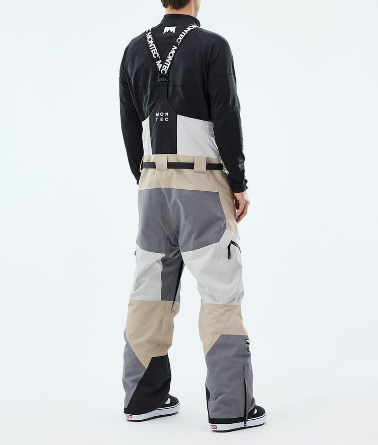 Montec Dozer Snowboardhose Herren Light Grey/Light Pearl/Sand, Image 3 of 6