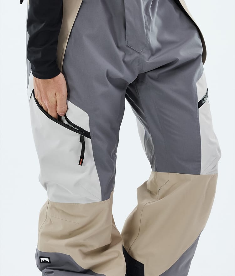 Montec Dozer Skihose Herren Light Grey/Light Pearl/Sand, Image 6 of 6