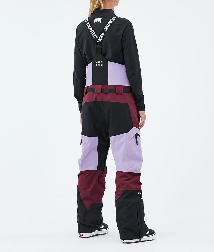 Montec Dozer W Snowboardhose Damen Faded Violet/Black/Burgundy, Image 4 of 7