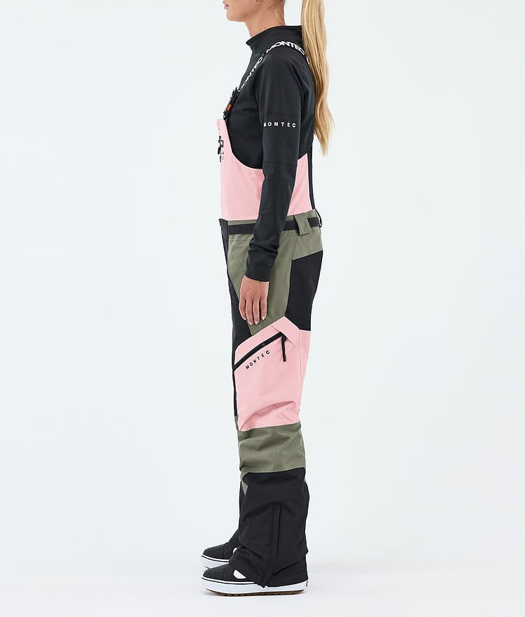 Montec Dozer W Snowboardhose Damen Soft Pink/Greenish/Black, Image 3 of 7