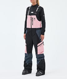 Montec Dozer W Skihose Damen Soft Pink/Black/Metal Blue