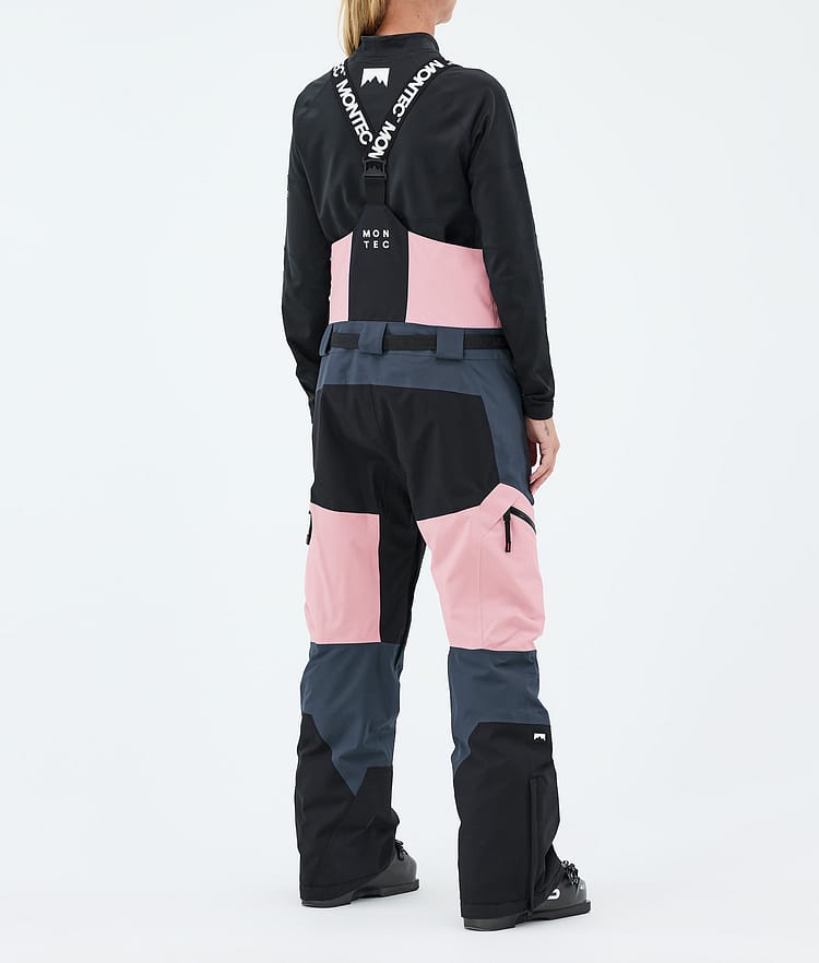 Montec Dozer W Skihose Damen Soft Pink/Black/Metal Blue, Image 4 of 7