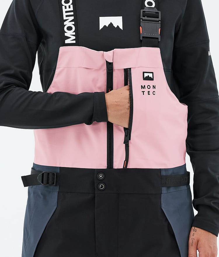 Montec Dozer W Skihose Damen Soft Pink/Black/Metal Blue, Image 6 of 7