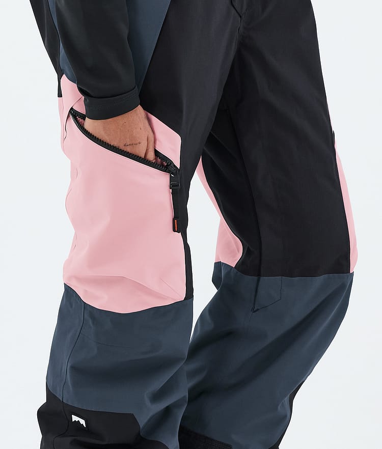 Montec Dozer W Skihose Damen Soft Pink/Black/Metal Blue, Image 7 of 7