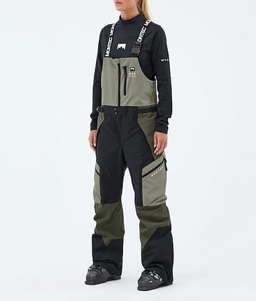 Montec Dozer W Skihose Greenish/Black/Olive Green