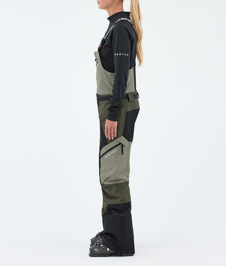Montec Dozer W Skihose Damen Greenish/Black/Olive Green, Image 3 of 7