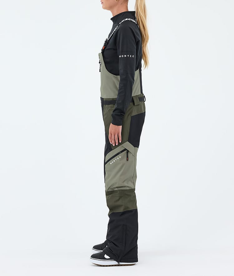 Montec Dozer W Snowboardhose Damen Greenish/Black/Olive Green, Image 3 of 7