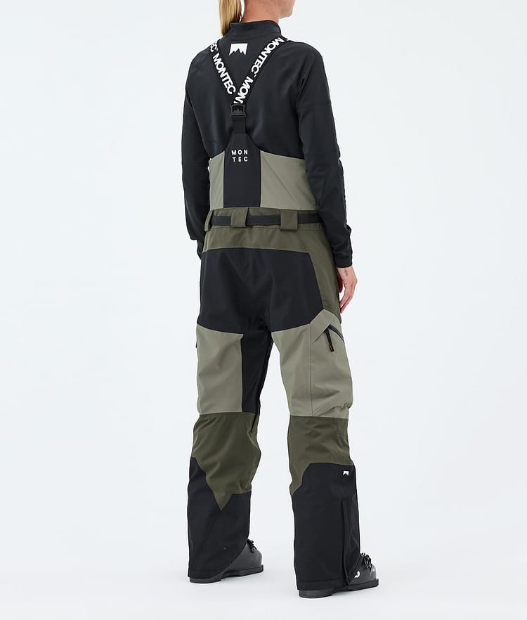 Montec Dozer W Skihose Damen Greenish/Black/Olive Green, Image 4 of 7
