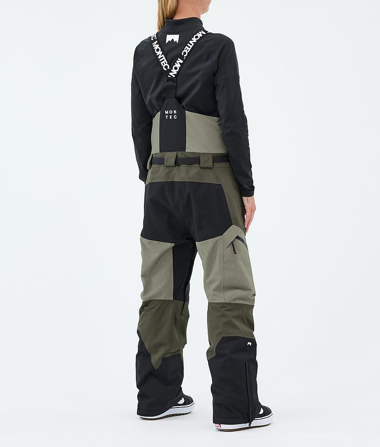 Montec Dozer W Snowboardhose Damen Greenish/Black/Olive Green, Image 4 of 7