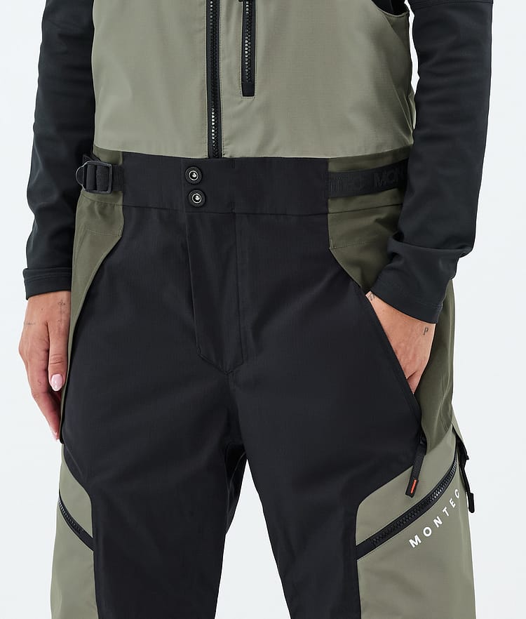 Montec Dozer W Snowboardhose Damen Greenish/Black/Olive Green, Image 5 of 7