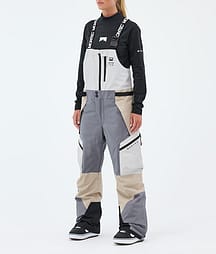 Montec Dozer W Snowboardhose Damen Light Grey/Light Pearl/Sand