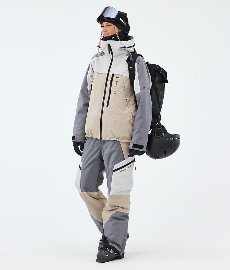 Montec Dozer W Skihose Damen Light Grey/Light Pearl/Sand, Image 2 of 7