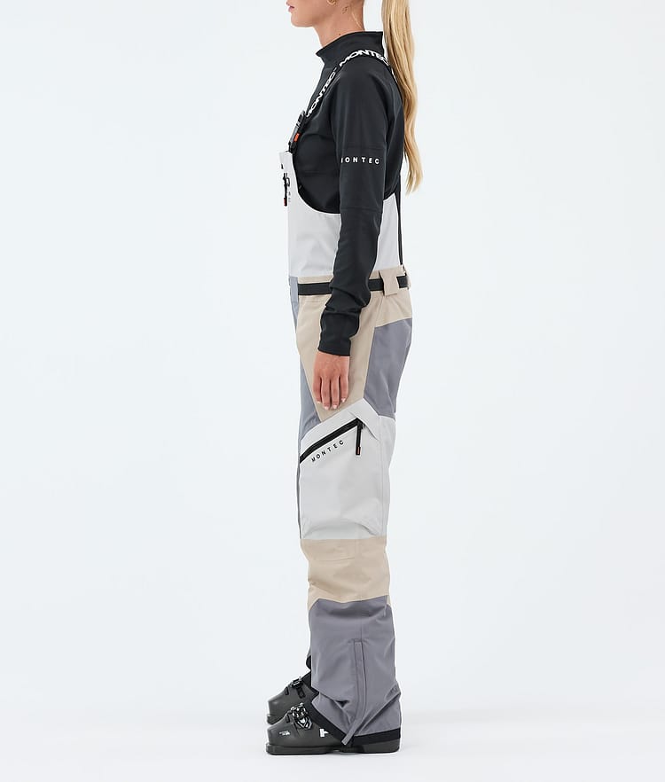 Montec Dozer W Skihose Damen Light Grey/Light Pearl/Sand, Image 3 of 7