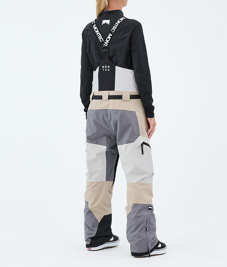 Montec Dozer W Snowboardhose Damen Light Grey/Light Pearl/Sand, Image 4 of 7
