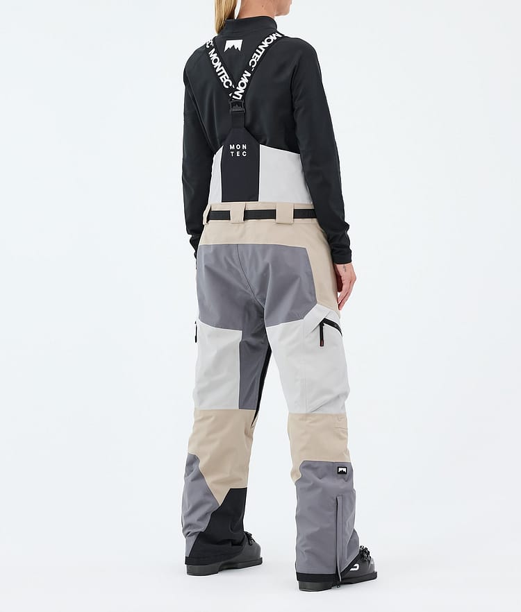 Montec Dozer W Skihose Damen Light Grey/Light Pearl/Sand, Image 4 of 7