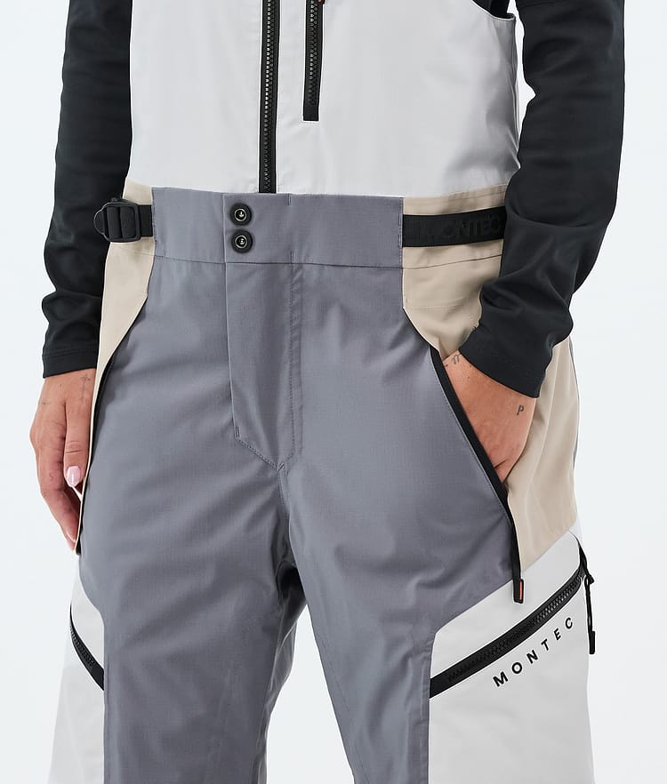 Montec Dozer W Skihose Damen Light Grey/Light Pearl/Sand, Image 5 of 7