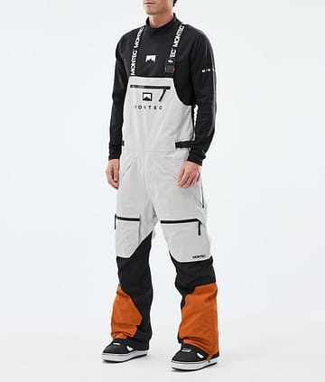 Montec Arch Snowboardhose Light Grey/Black/Burned Orange