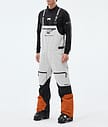 Montec Arch Skihose Herren Light Grey/Black/Burned Orange