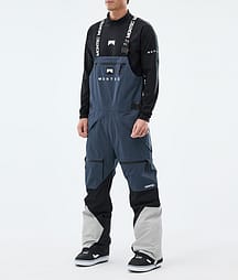 Montec Arch Snowboardhose Herren Metal Blue/Black/Light Grey