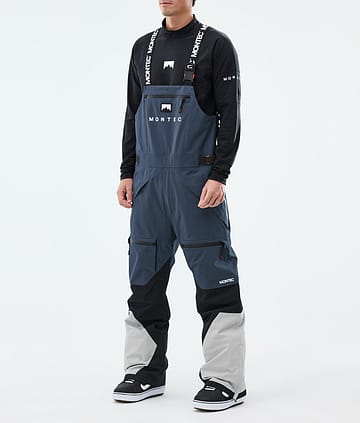 Montec Arch Snowboardhose Metal Blue/Black/Light Grey