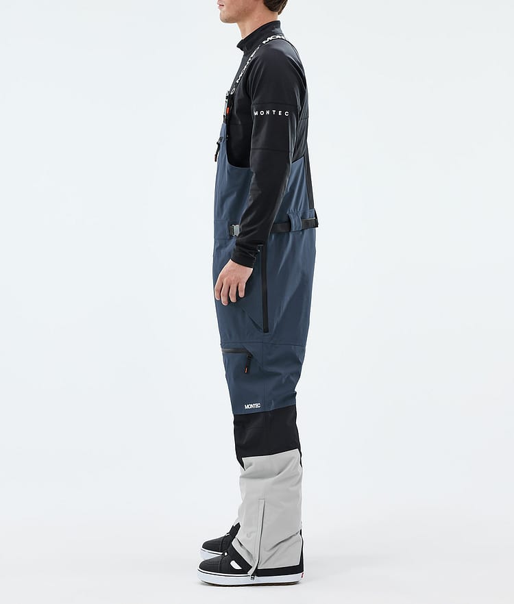 Montec Arch Snowboardhose Herren Metal Blue/Black/Light Grey, Image 2 of 6