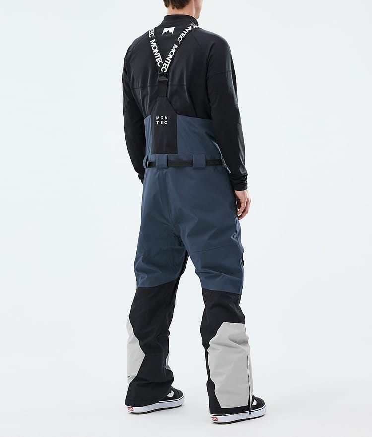 Montec Arch Snowboardhose Herren Metal Blue/Black/Light Grey, Image 3 of 6