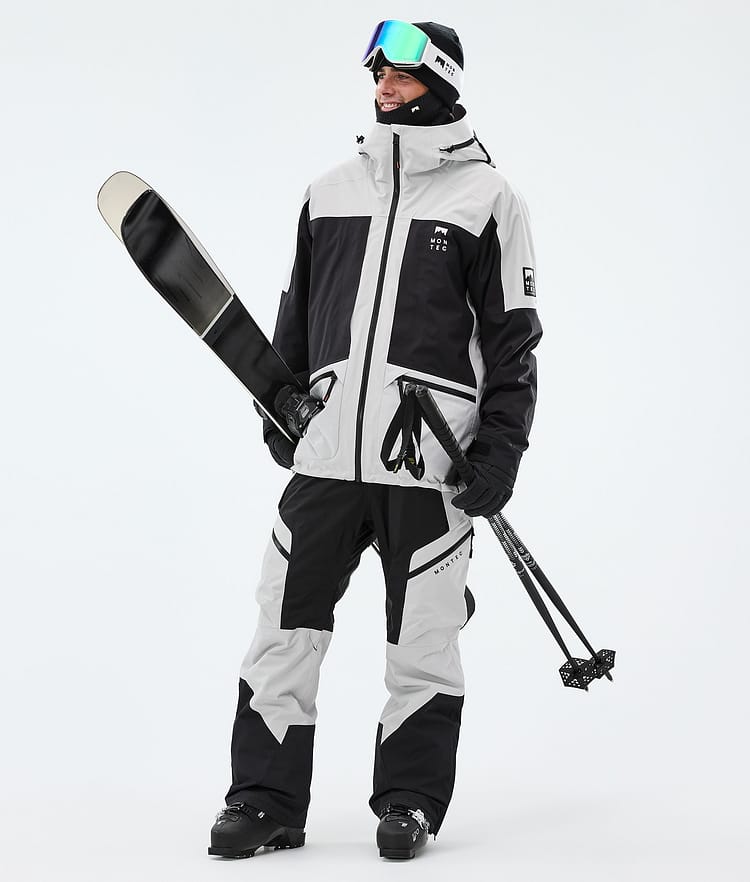 Montec Morpheus Skijacke Herren Light Grey/Black, Image 2 of 9