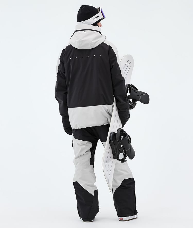 Montec Morpheus Snowboardjacke Herren Light Grey/Black, Bild 3 von 9