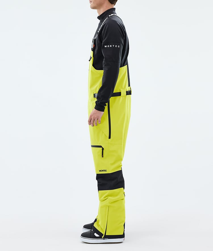 Montec Arch Snowboardhose Herren Bright Yellow/Black, Bild 2 von 6