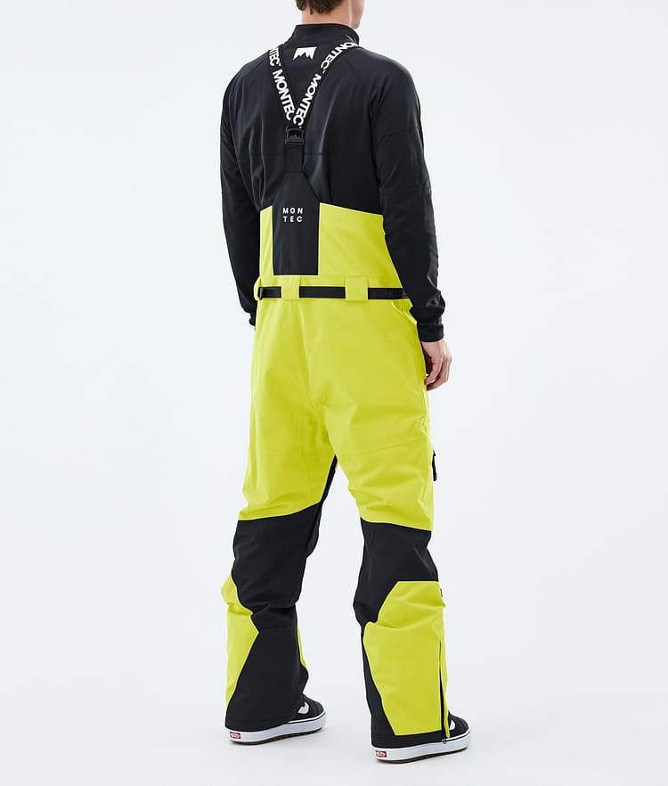 Montec Arch Snowboardhose Herren Bright Yellow/Black, Bild 3 von 6