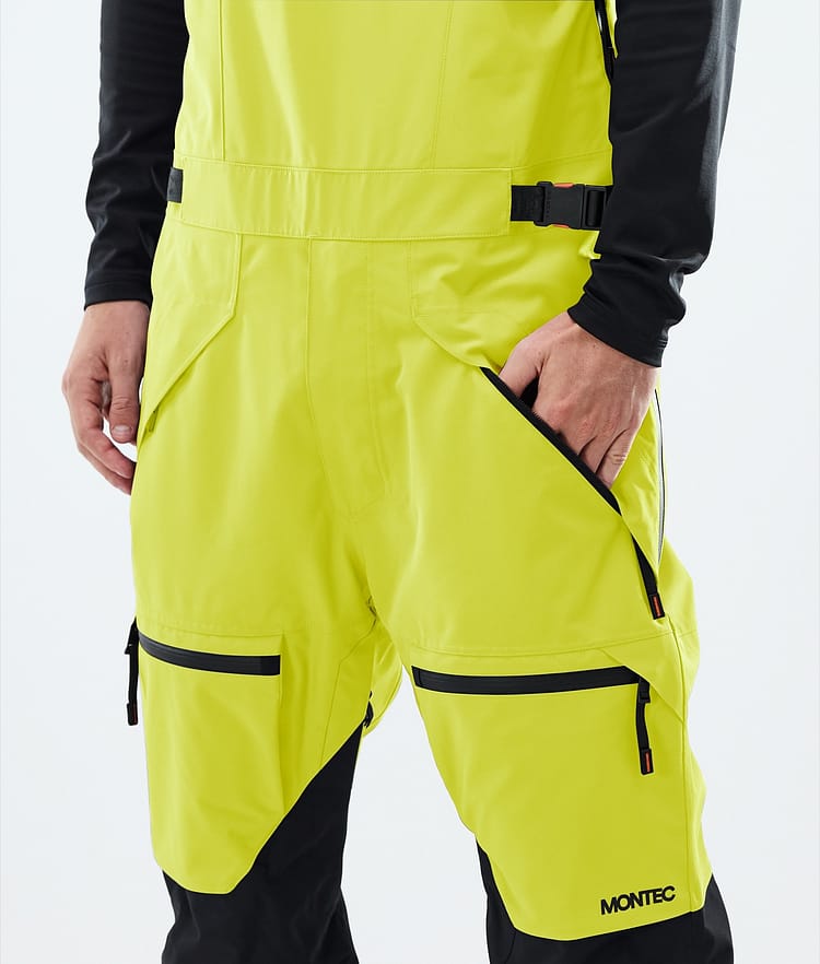 Montec Arch Snowboardhose Herren Bright Yellow/Black, Bild 4 von 6