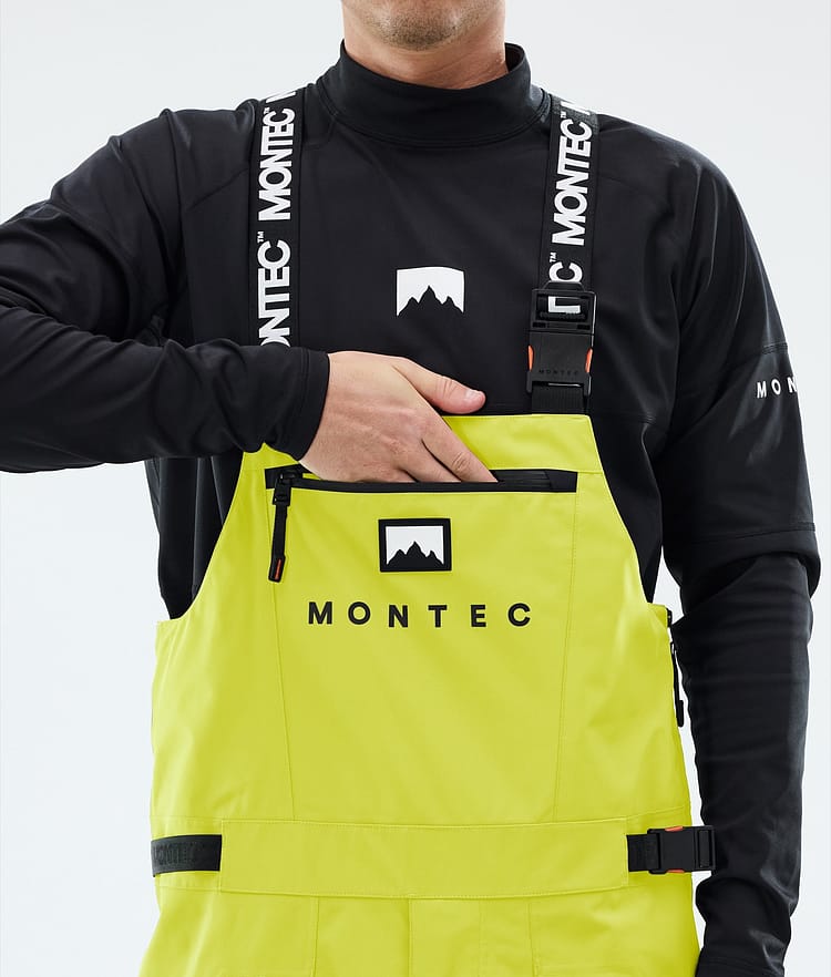 Montec Arch Skihose Herren Bright Yellow/Black, Bild 5 von 6