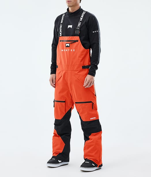 Montec Arch Snowboardhose Herren Orange/Black