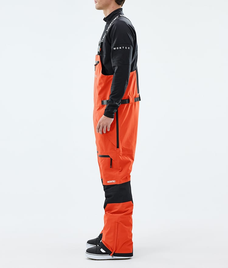 Montec Arch Snowboardhose Herren Orange/Black, Bild 2 von 6