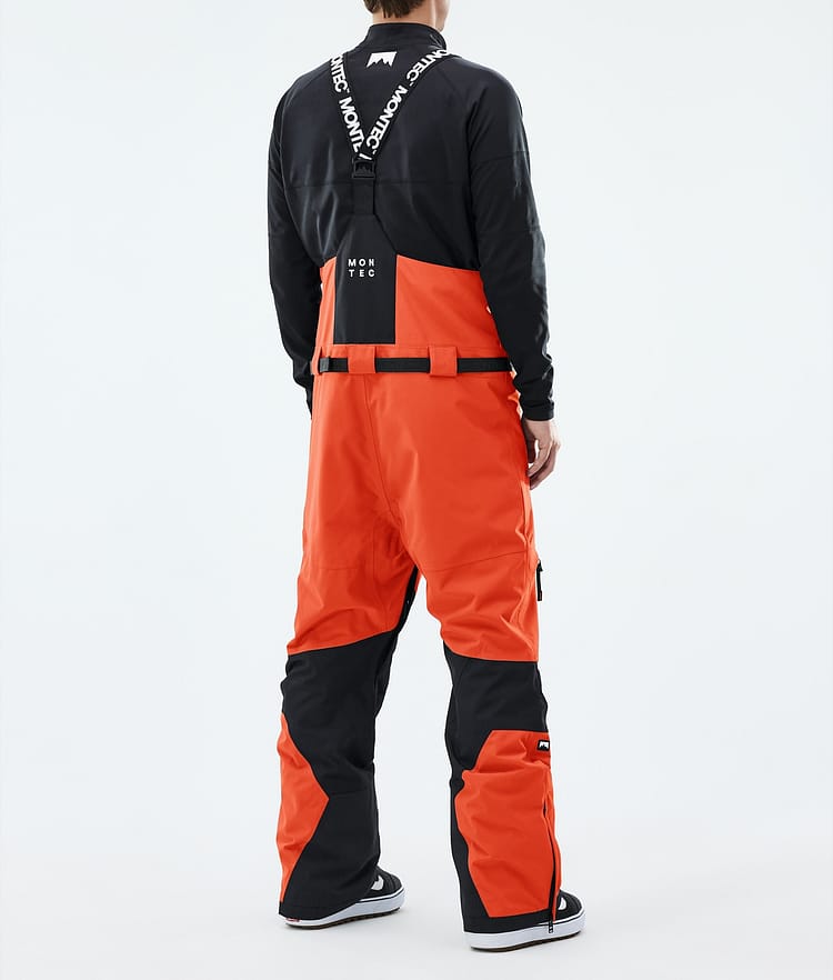 Montec Arch Snowboardhose Herren Orange/Black, Bild 3 von 6