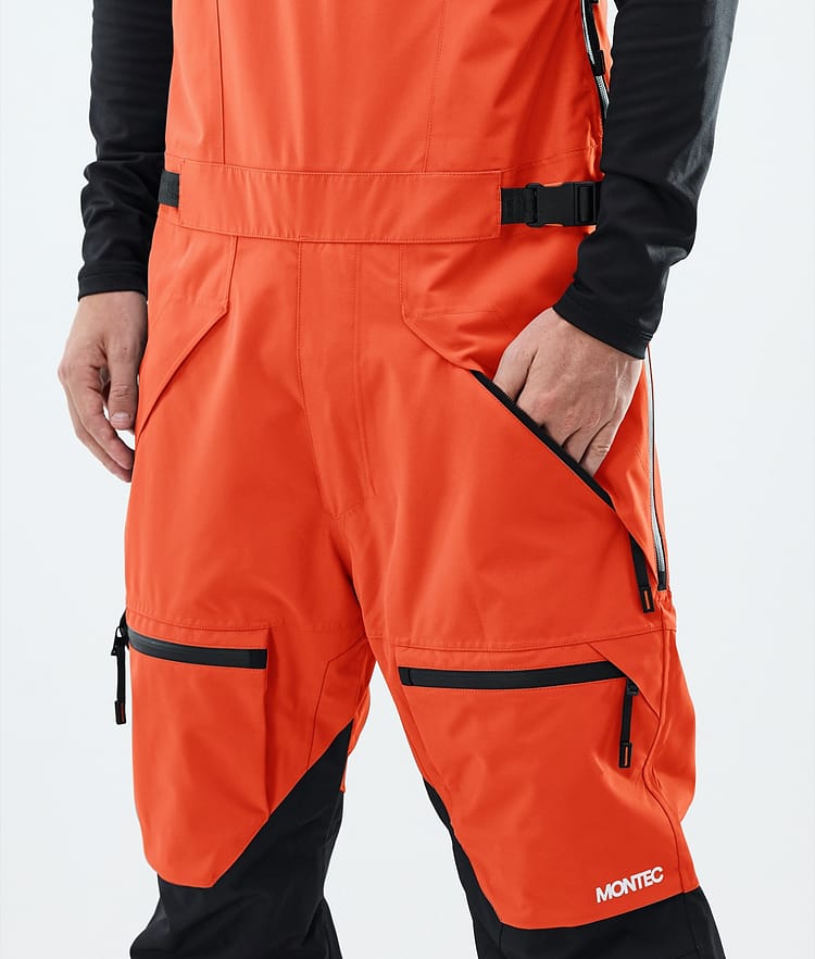 Montec Arch Snowboardhose Herren Orange/Black, Bild 4 von 6