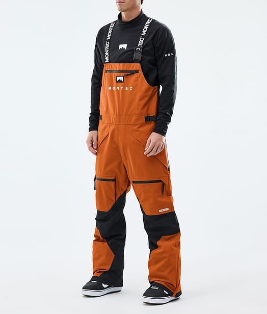 Montec Arch Snowboardhose Herren Burned Orange/Black