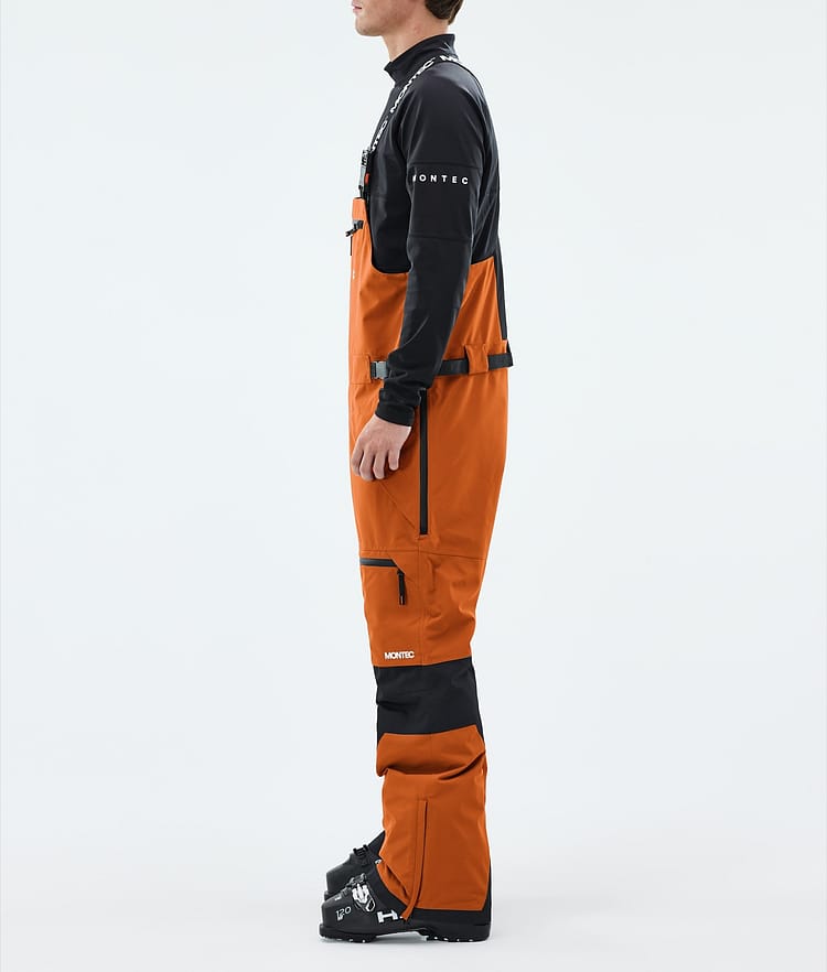Montec Arch Skihose Herren Burned Orange/Black, Image 2 of 6