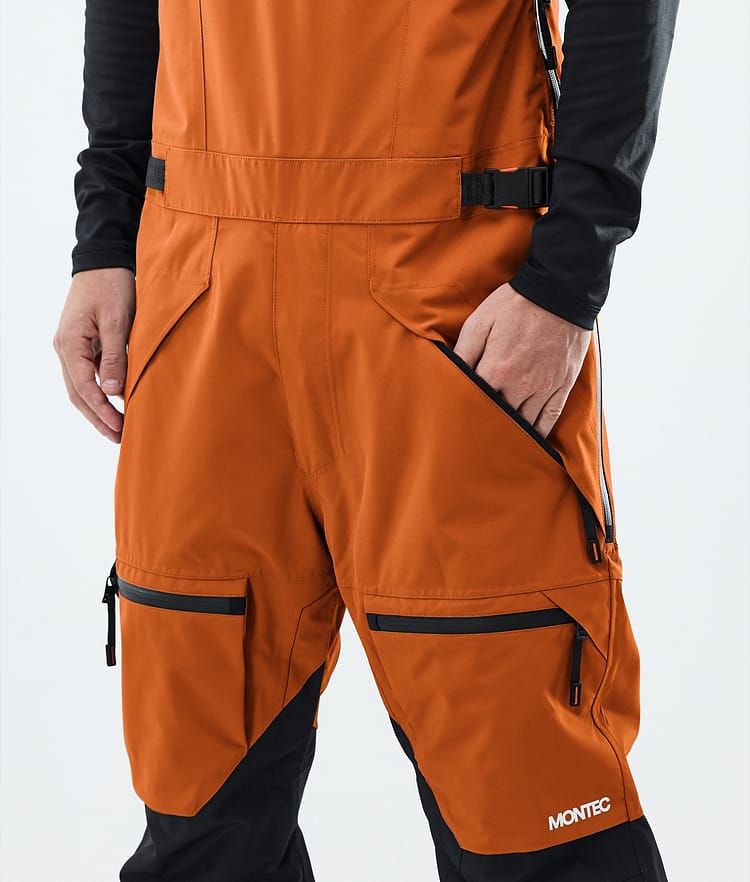 Montec Arch Skihose Herren Burned Orange/Black, Image 4 of 6