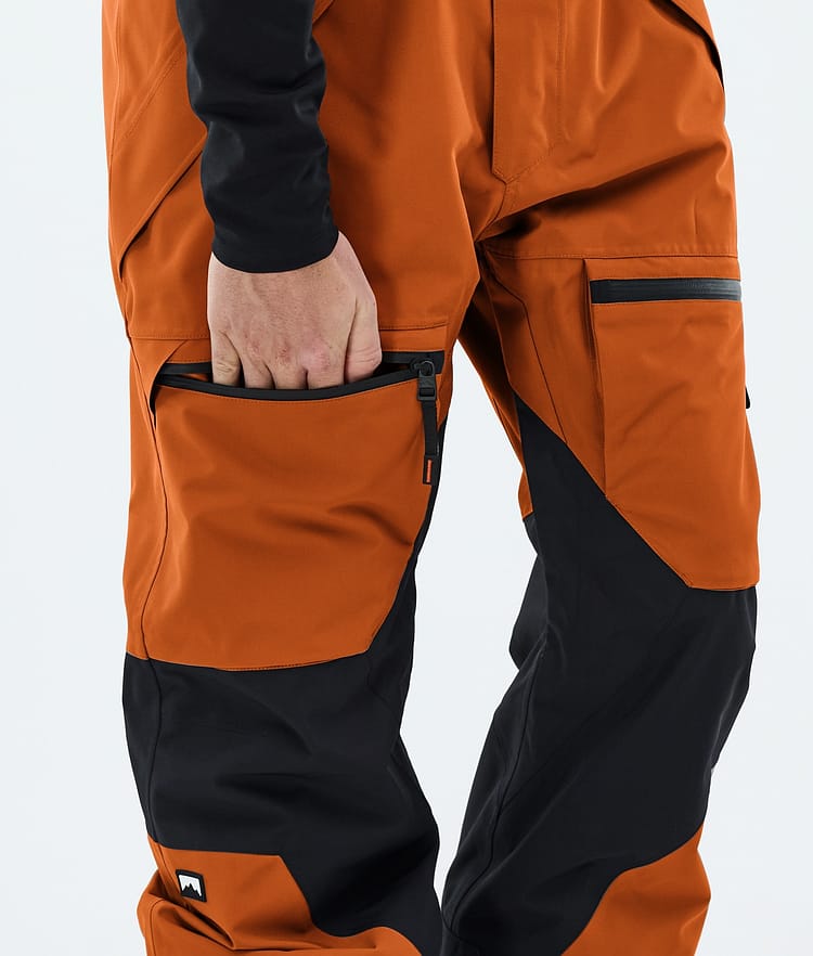 Montec Arch Skihose Herren Burned Orange/Black, Image 6 of 6