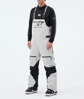 Montec Arch Snowboardhose Light Grey/Black