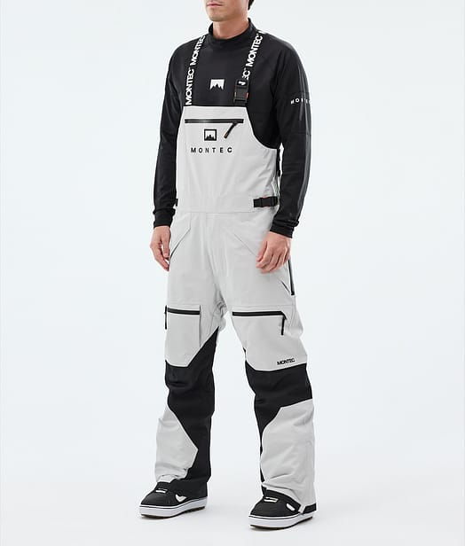 Montec Arch Snowboardhose Herren Light Grey/Black