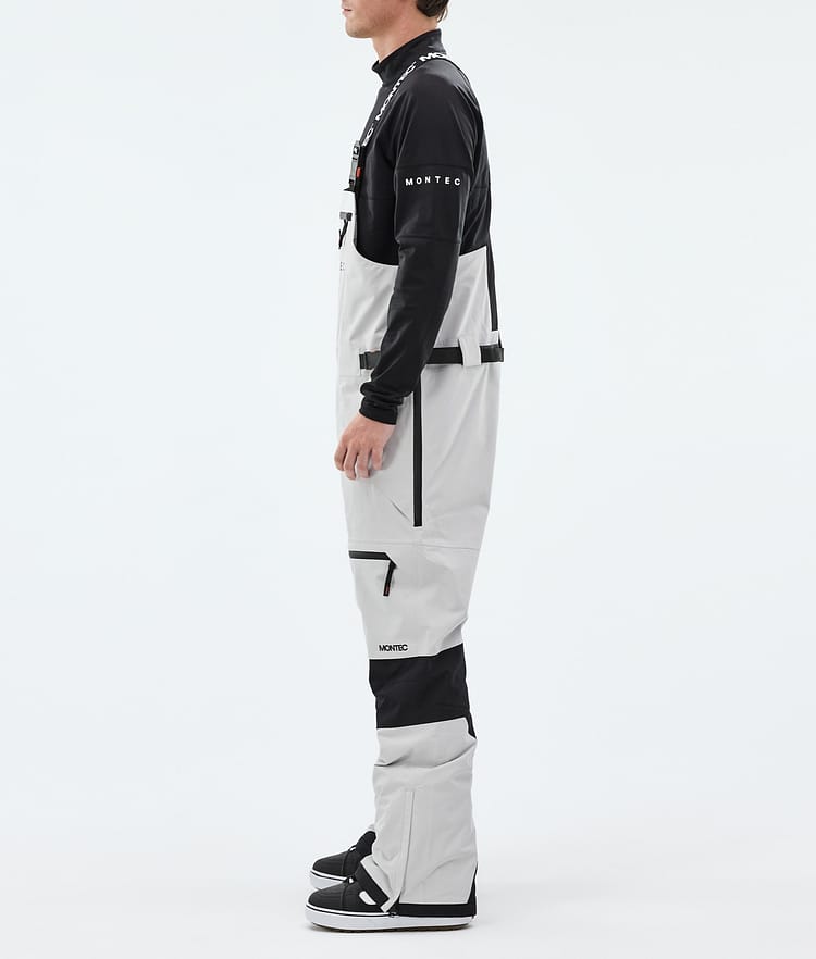 Montec Arch Snowboardhose Herren Light Grey/Black, Image 2 of 6